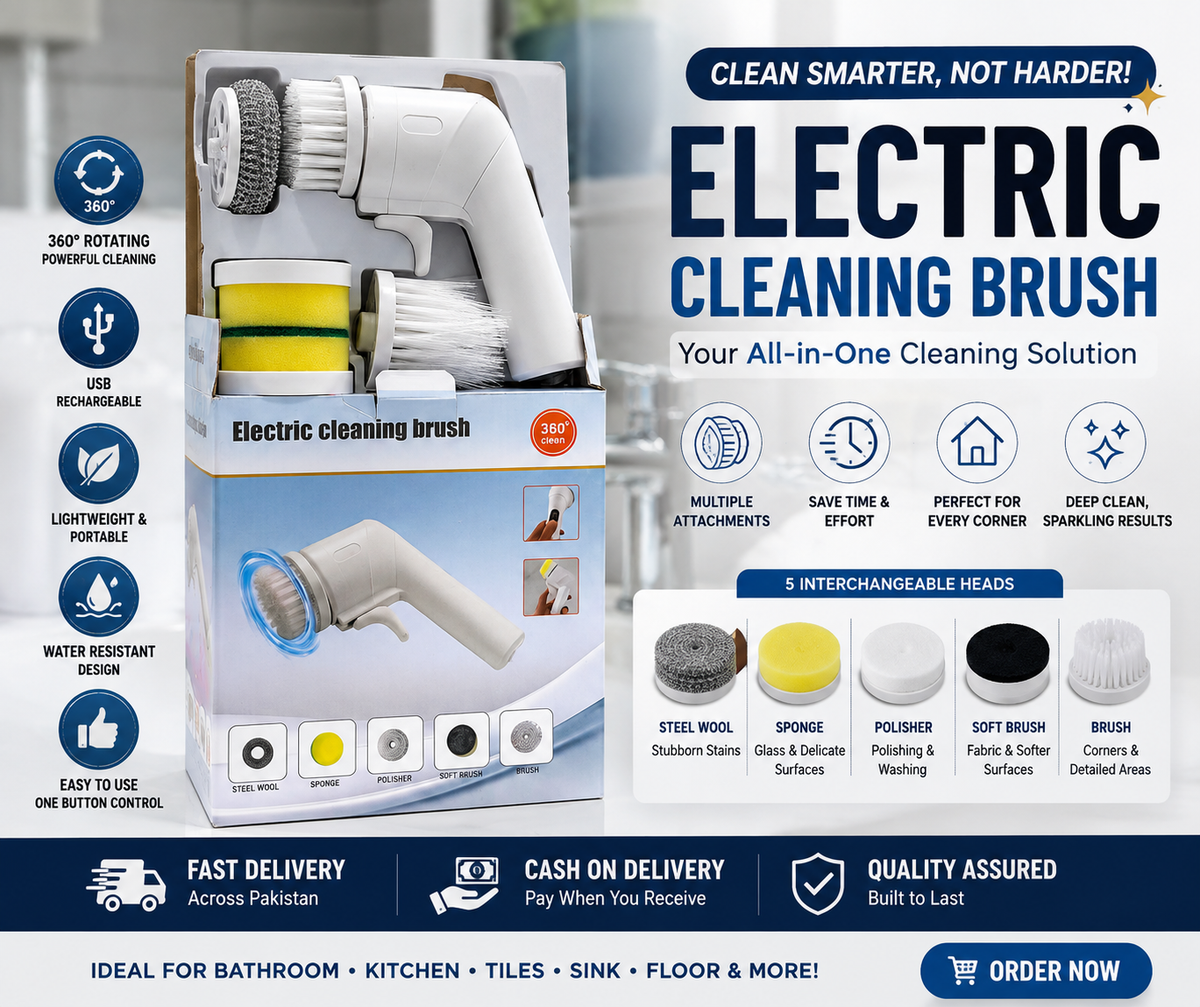 360° Electric Cleaning Brush