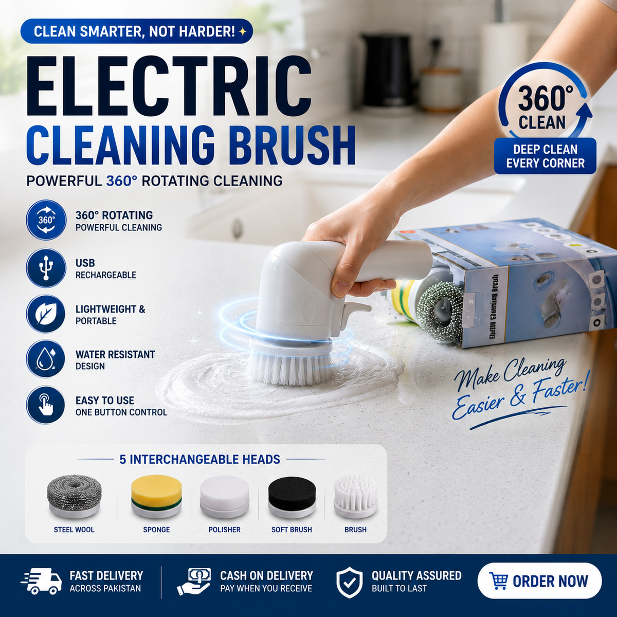 360° Electric Cleaning Brush