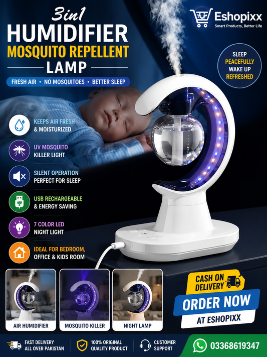 3 in-1 Smart Mosquito Humidifier