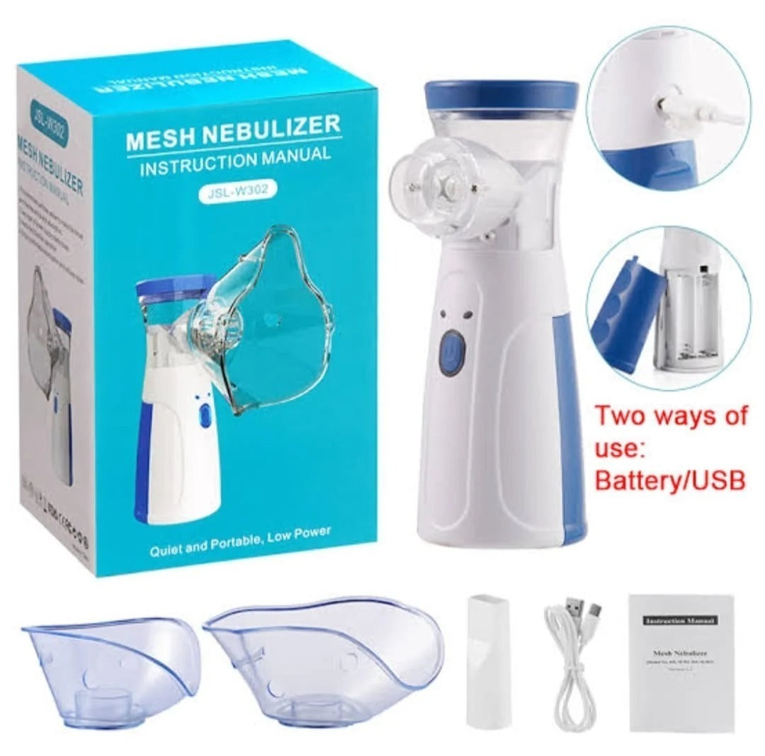 Portable Rechargeable Nebulizer | Asthma Inhaler Machine For Kids And )Adults (0.5L